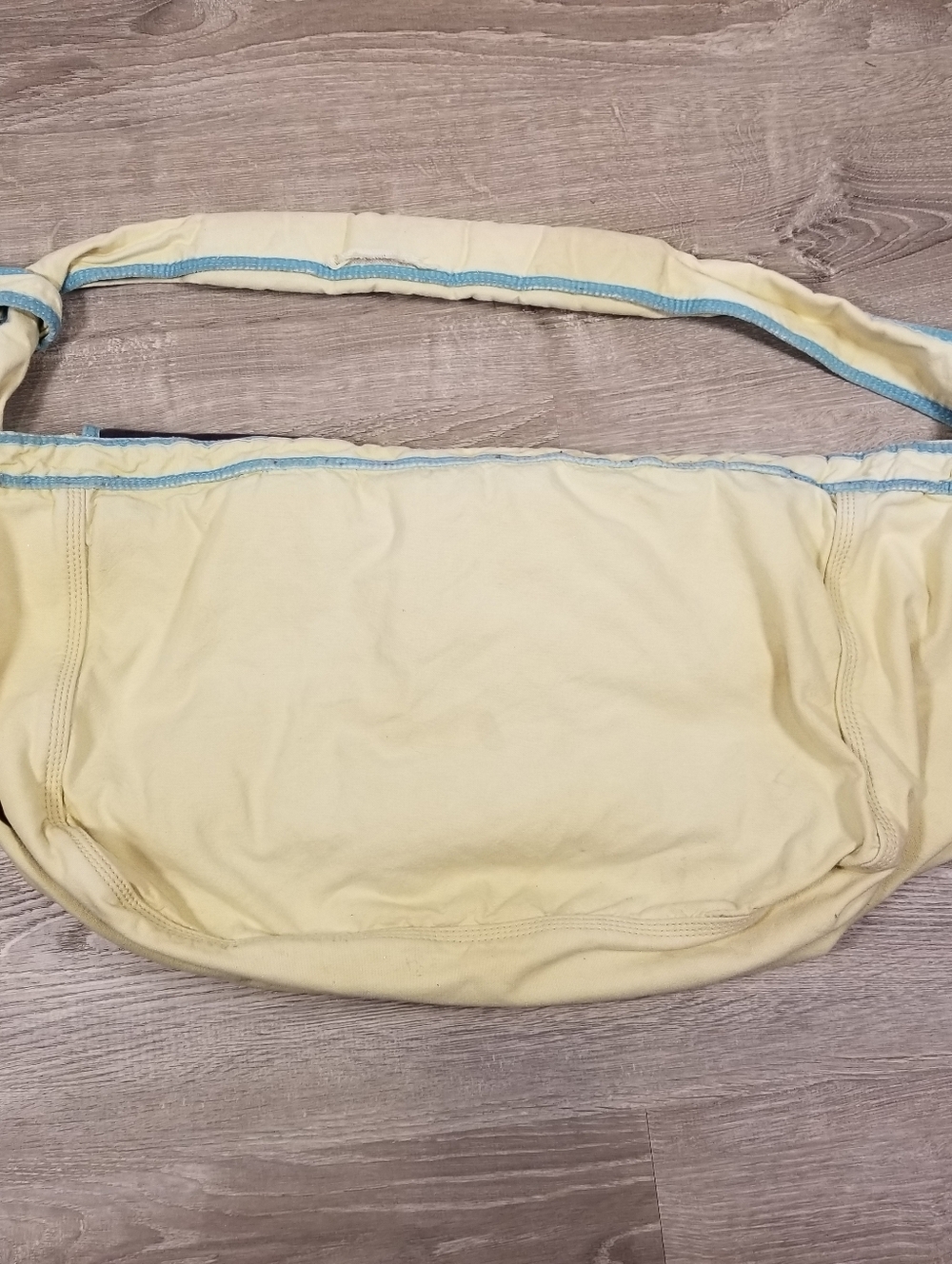 Victoria's Secret VTG Y2K Tan Canvas Messenger Bag XL "Live In pink 86" Womens - Picture 5 of 6